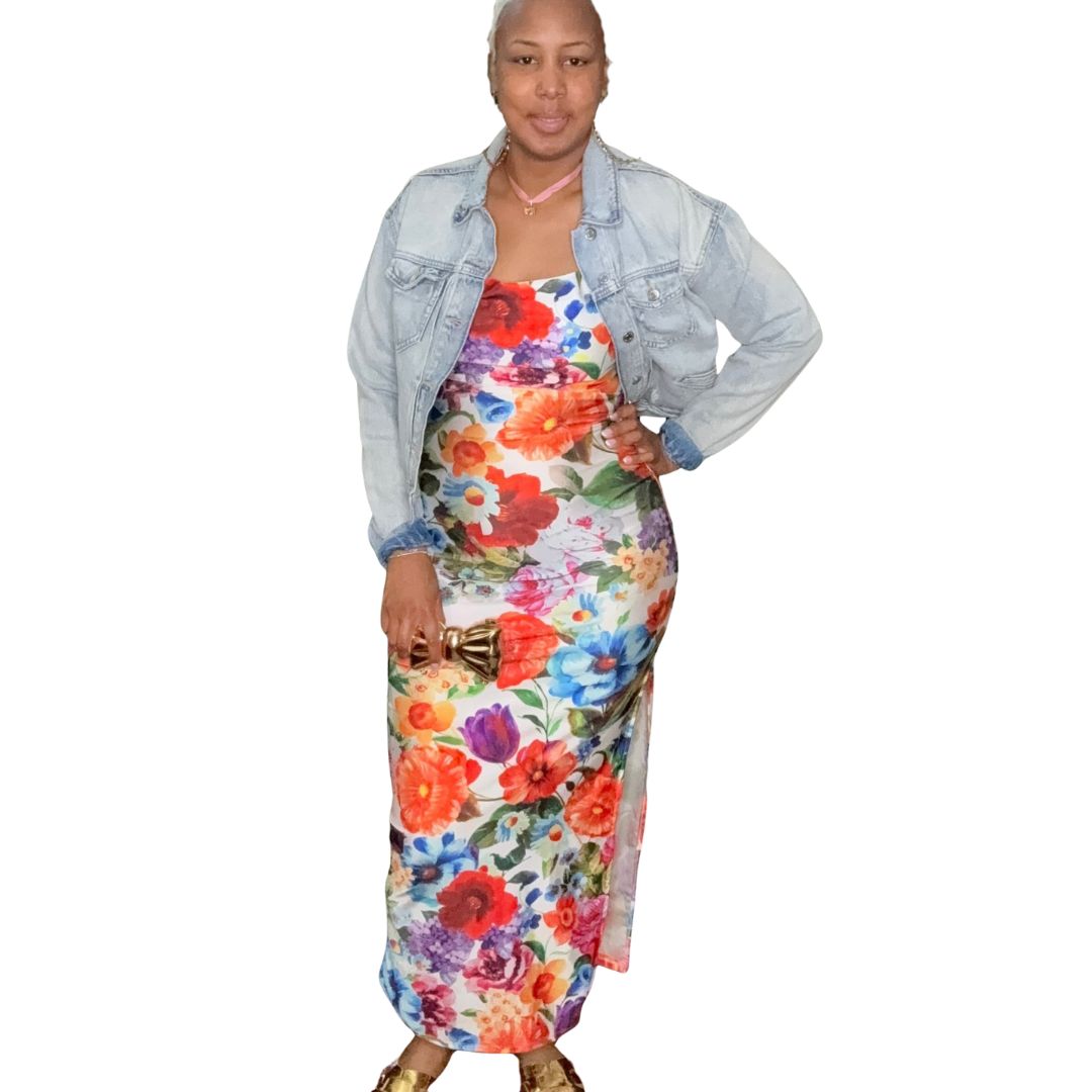 Flower Bomb Dress - Misfits Clothing Boutique