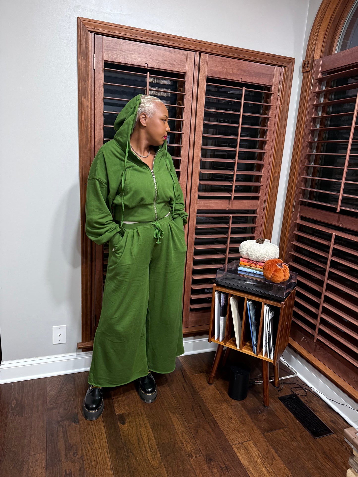 Olive Luxe Lounge Set