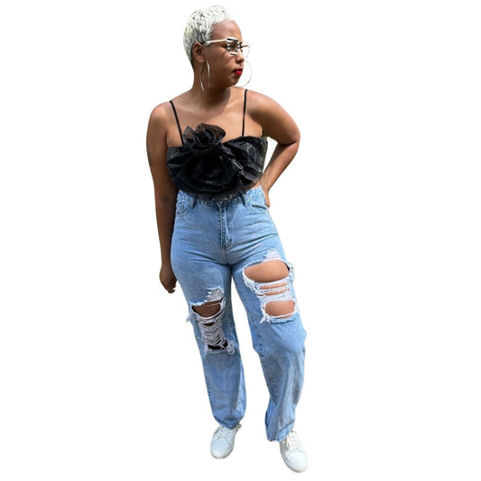 Can I call you Rose Top - Misfits Clothing Boutique