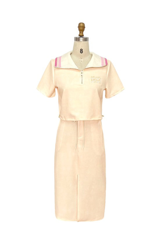 Power Two-Piece Skirt Set