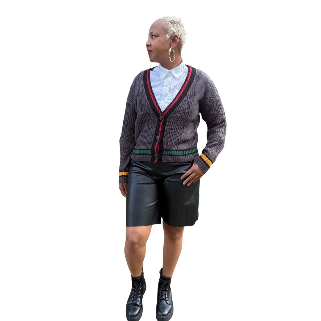 Feeling Preppy cardigan - Misfits Clothing Boutique