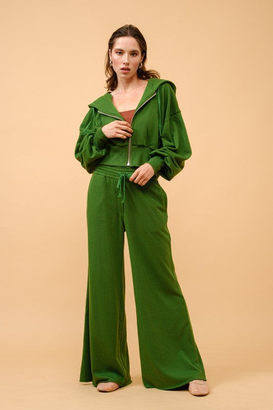 Olive Luxe Lounge Set