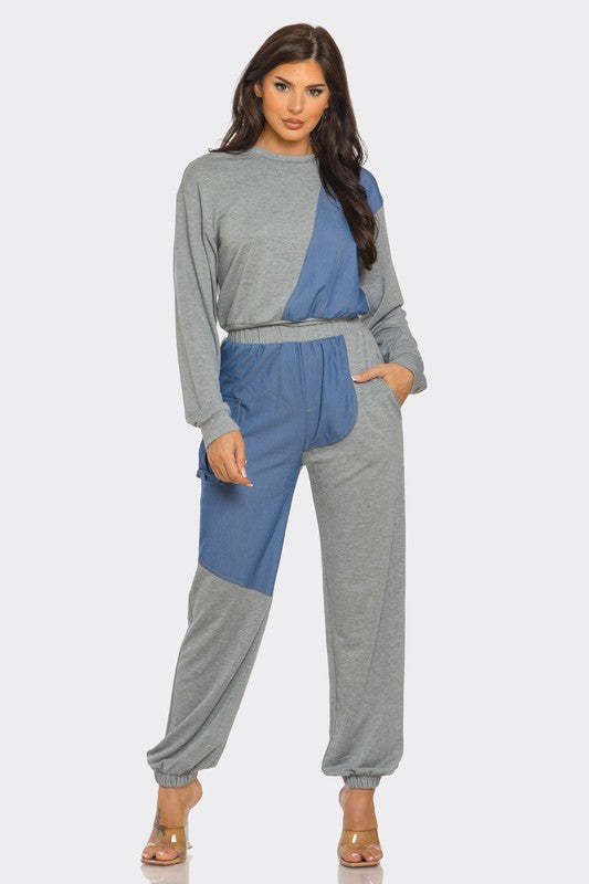 Spilt Decision Two Piece Set