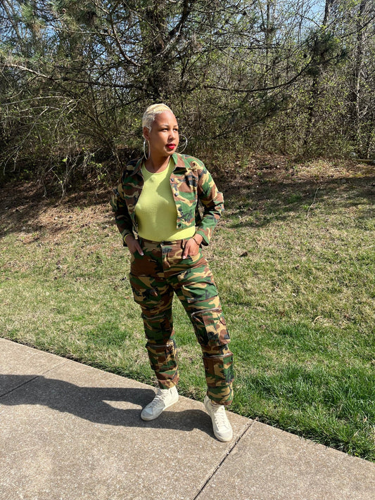Army Fatigue Jacket - Misfits Clothing Boutique