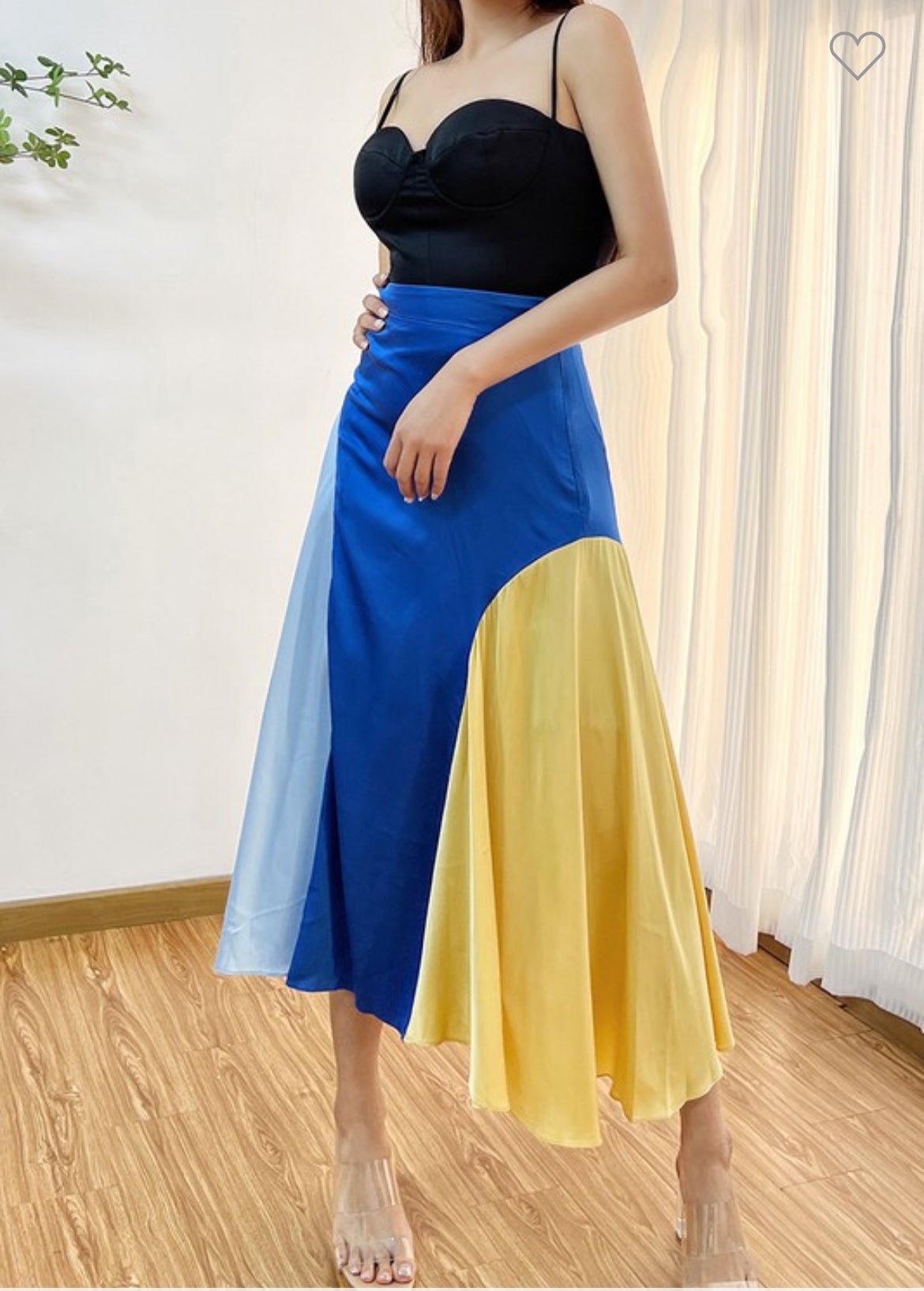 Paneled Skirt - Misfits Clothing Boutique