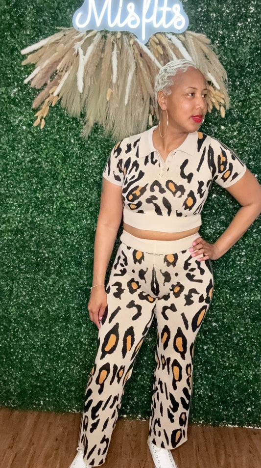 Wild Side Leopard Set - Misfits Clothing Boutique