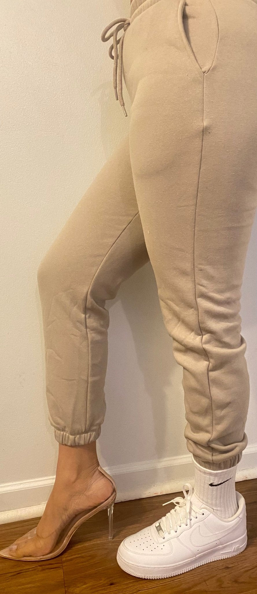 Ash mocha joggers - Misfits Clothing Boutique